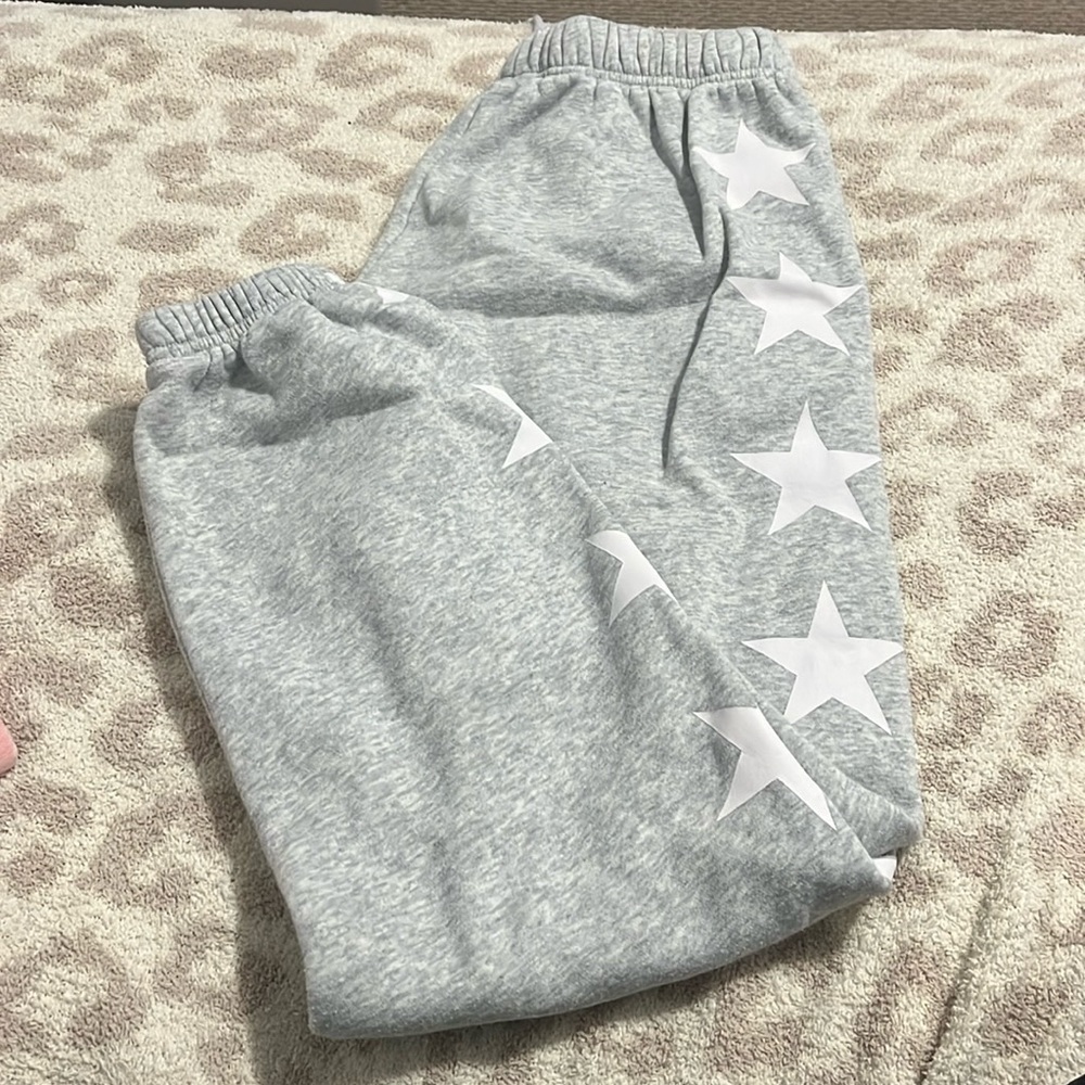 Starfit Grey Star Sweatpants
